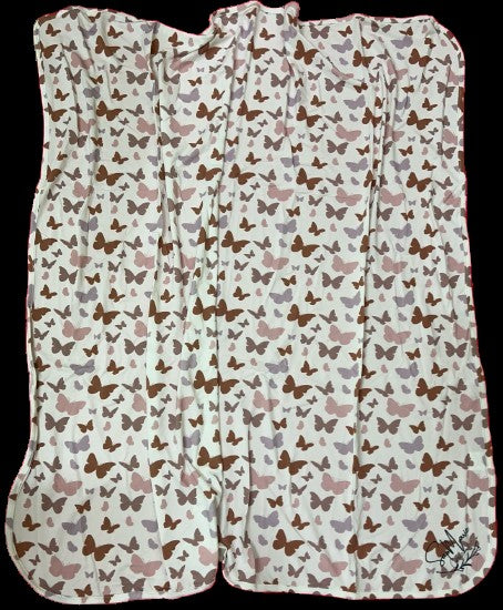 Printed Baby Blanket (92% Bamboo, 8% Spandex)