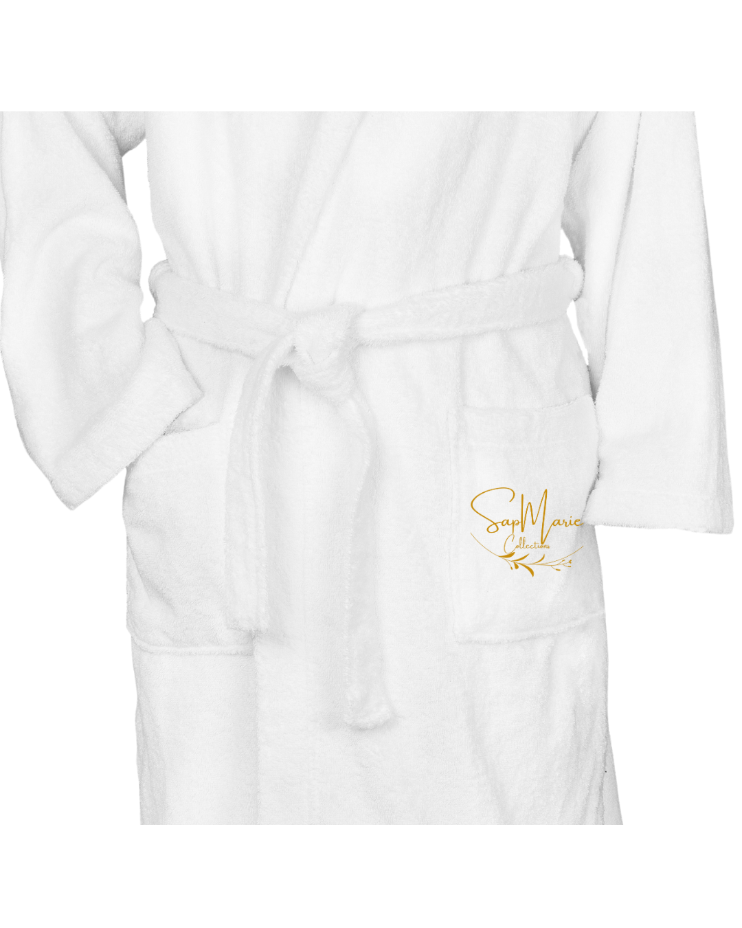 Terry Cotton White Bathrobe